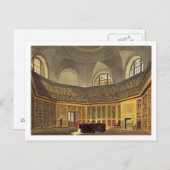 De bibliotheek van de koning, Buckingham House, va Briefkaart (Voorkant / Achterkant)