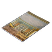 De bibliotheek van de koning van de Uitzichten van Notitieboek (Linkerzijde)