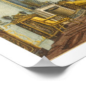 De bibliotheek van de koning van de Uitzichten van Poster (Hoek)