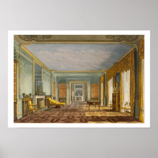 De bibliotheek van de koning van de Uitzichten van Poster (Voorkant)