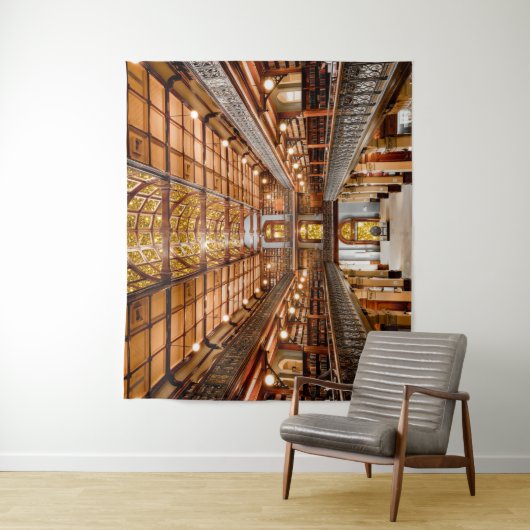 de bibliotheek wandkleed (In situ)