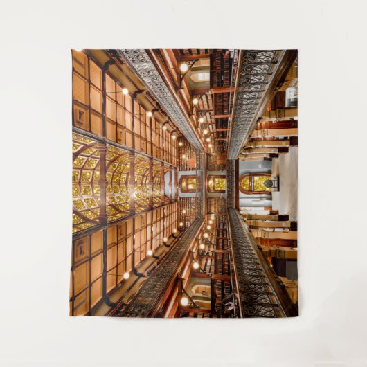 de bibliotheek wandkleed (Voorkant)