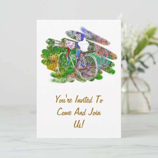 DE BICYCLE KAART (Staand voorkant)