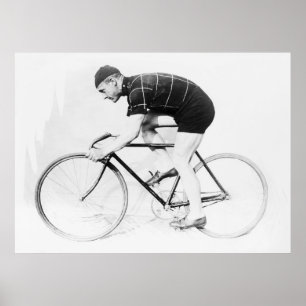 DE BICYCLE RACER - 1914 POSTER