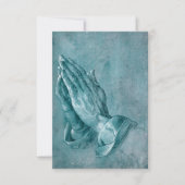 De biddende handen van Albrecht Durer Bedankkaart (Voorkant)