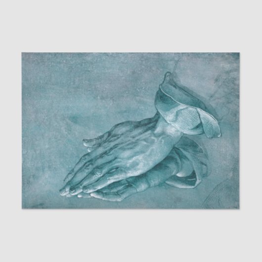 De biddende handen van Albrecht Durer Tissuepapier (Voorkant)