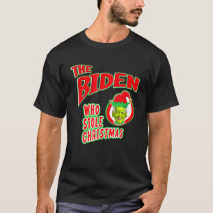 De Biden die Kerstmis houden voor kerstpatriottica T-shirt