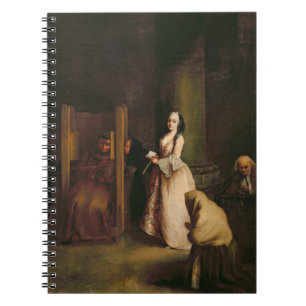 De Biecht, c.1755 (olieverf op doek) Notitieboek