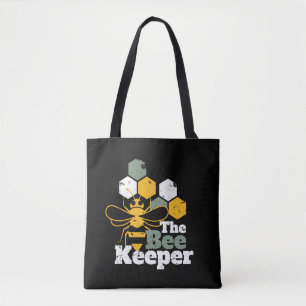 De biefenhouder Funny Honey Bee Lover Tote Bag