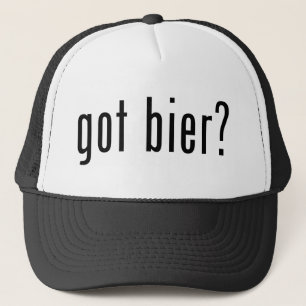 De bier? trucker pet