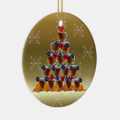 De bierboom keramisch ornament (Rechts)