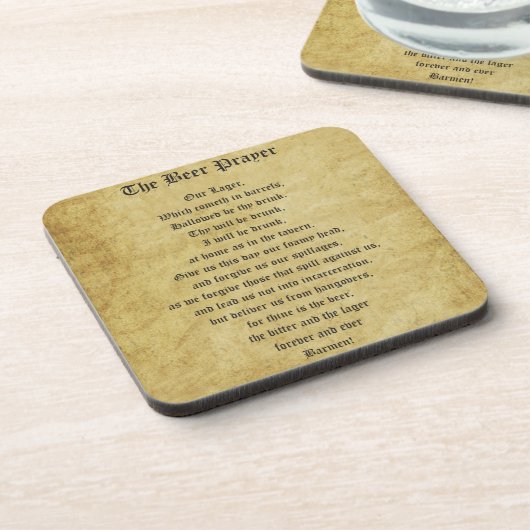 De bierbrouwer drankjes onderzetter (Linkerzijde)