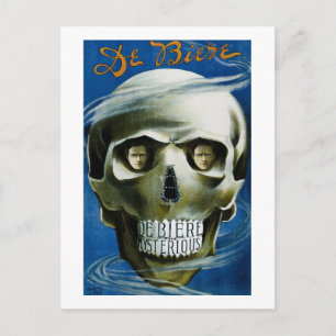 De Biere Magic Skull Briefkaart