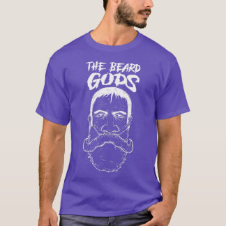De biergoden op de baard dragen geen schimmelaar. t-shirt