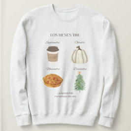 De ‘biermaanden’ Spaanse versie Sweatshirt