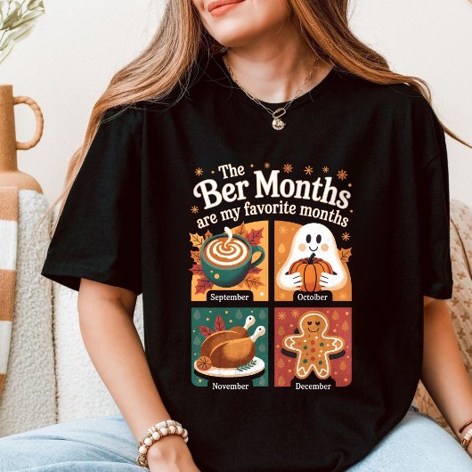 De biermaanden zijn mijn favoriete maanden t-shirt