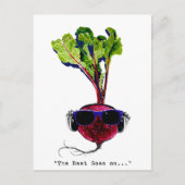 De bieten gaan aan het licht briefkaart (Voorkant)