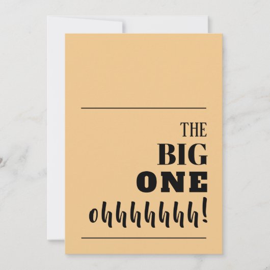 De BIG 100 Birthday-uitnodigingen (Voorkant)