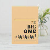 De BIG 100 Birthday-uitnodigingen (Staand voorkant)