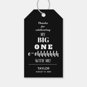 De BIG 100e Labels van de Groot-Brittannië van de Cadeaulabel