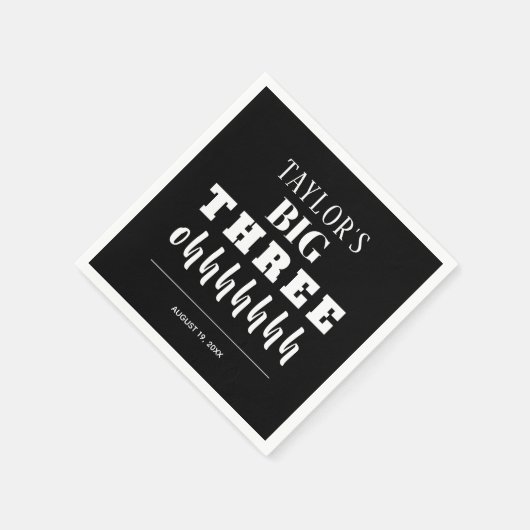 De BIG 30e verjaardag Servet (Hoek)