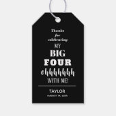 De BIG 40e verjaardag Cadeaulabel (Voorkant)