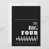 De BIG 40e verjaardag Kaart (Voorkant)