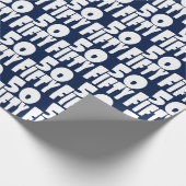 De BIG 50 50ste verjaardag Cadeaupapier (Hoek)