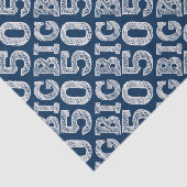 De BIG 50 50ste verjaardag Tissuepapier (Detail)