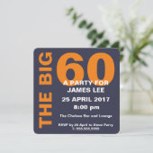 De Big 60 Kaart (Staand voorkant)