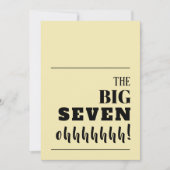 De BIG 70 Birthday-uitnodigingen (Voorkant)