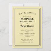 De BIG 70 Birthday-uitnodigingen (Achterkant)