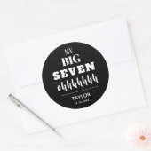 De BIG 70e verjaardag van de Favor Ronde Sticker (Envelop)