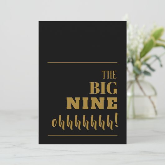 De BIG 90 Black Gold-feestdagen (Staand voorkant)