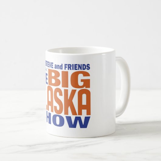 De Big Alaska Show Logo Coffee Mok (Voorkant rechts)