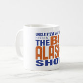 De Big Alaska Show Logo Coffee Mok (Voorkant links)