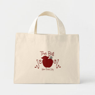 DE BIG APPLE HANDBAG MINI TOTE BAG