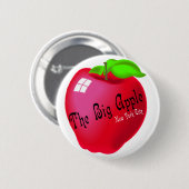 De Big Apple Ronde Button 5,7 Cm (Voorkant /achterkant)
