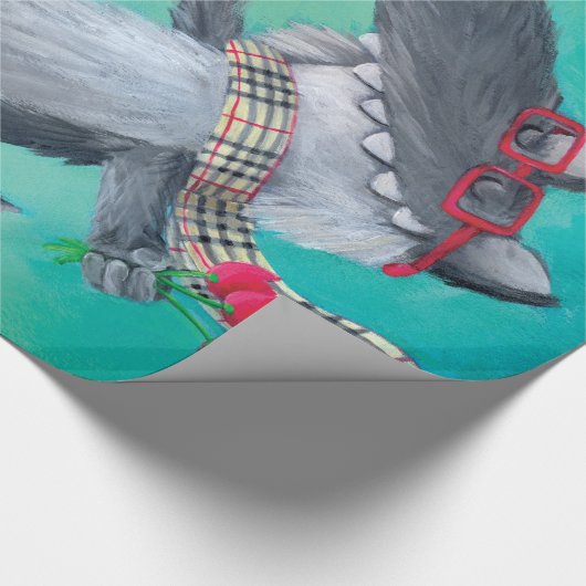 De Big Bad Wolf Cadeaupapier (Hoek)