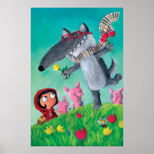 De Big Bad Wolf Poster (Voorkant)