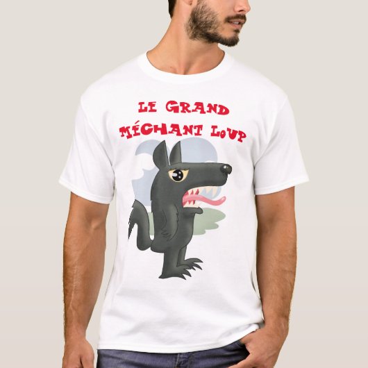 De Big Bad Wolf T-shirt (Voorkant)