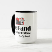 De Big Band en Swing Podcast - Mok van 15 oz (Voorkant links)