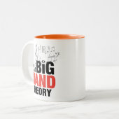 De Big Band-theorie Tweekleurige Koffiemok (Voorkant links)