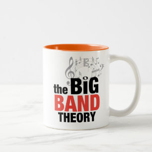 De Big Band-theorie Tweekleurige Koffiemok