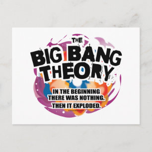 De Big Bang Theory Briefkaart