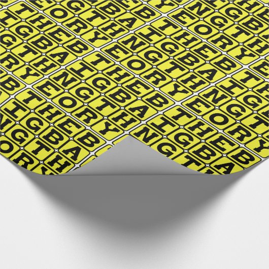 De Big Bang Theory, het natuurkundig concept Cadeaupapier (Hoek)