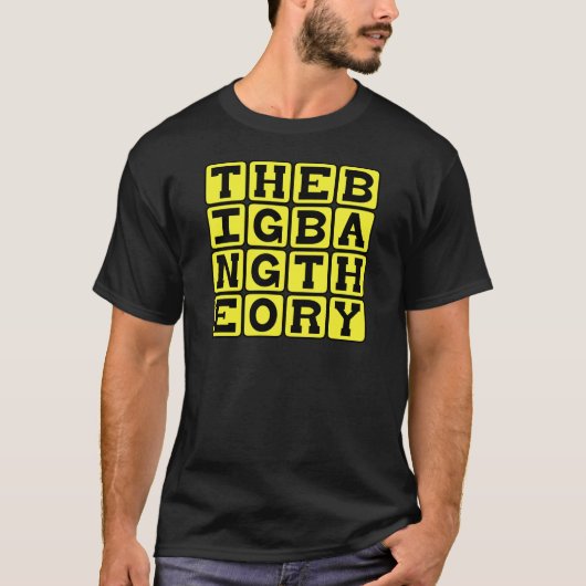 De Big Bang Theory, het natuurkundig concept T-shirt (Voorkant)