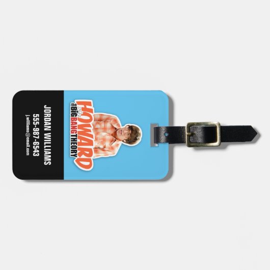 De Big Bang Theory | Howard Bagagelabel (Voorkant horizontaal)