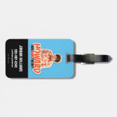 De Big Bang Theory | Howard Bagagelabel (Achterkant horizontaal)