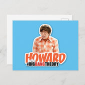 De Big Bang Theory | Howard Briefkaart (Voorkant / Achterkant)